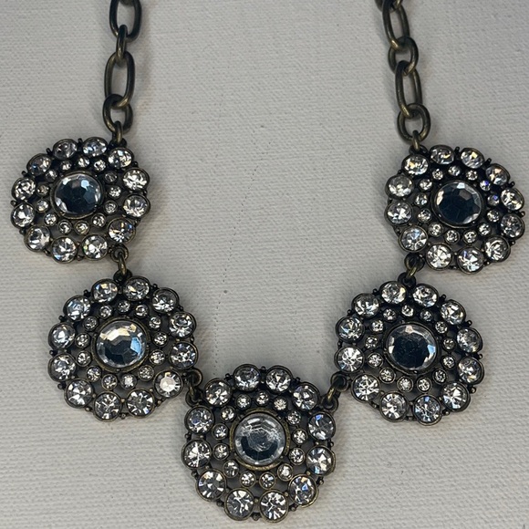 Circle Statement Necklace - Picture 1 of 6